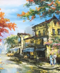 tranh phố cổ hà nôi