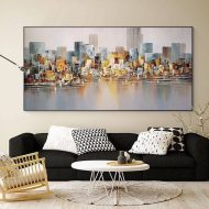 Tranh trừu tượng đẹp hiện đại SB413 - Ảnh 2