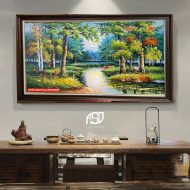 Tranh phong cảnh đẹp ,tranh phong cảnh sơn dầu y nghĩa st9 - Ảnh 2