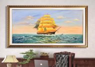 Tranh thuận buồm xuôi gió phong thủy st2 - Ảnh 2