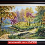 Tranh phong cảnh châu âu, tranh châu âu ST048