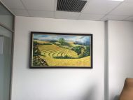 Tranh ruộng bậc thang phong cảnh tây bắc đẹp ST042 - Ảnh 3
